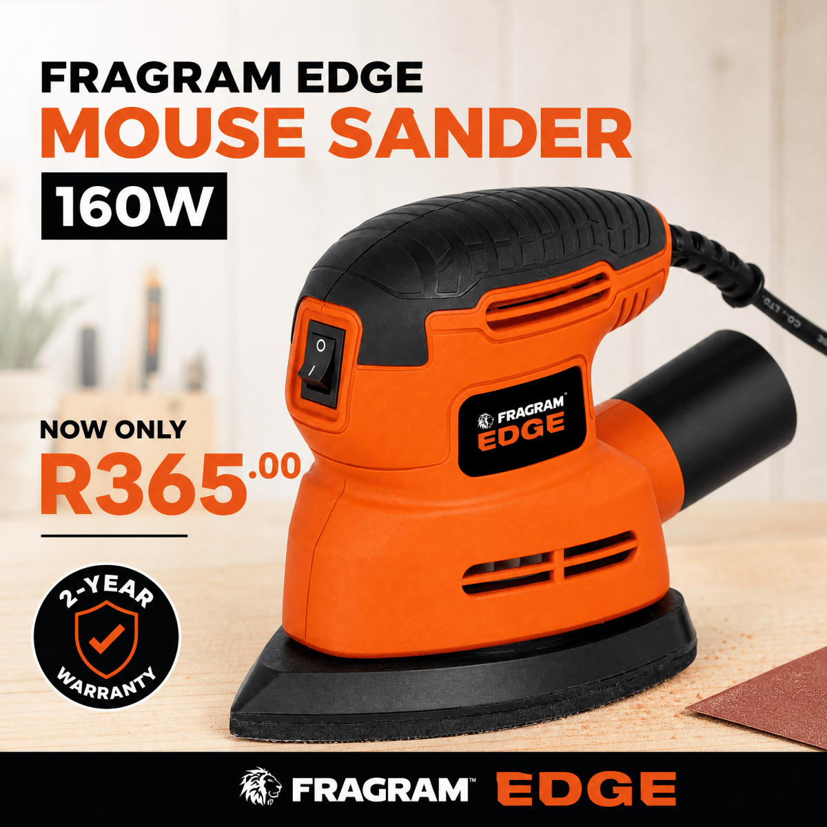 Fragram Edge Mouse Sander 160W