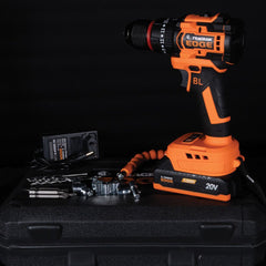 Fragram Edge 20V Brushless Cordless Impact Drill Kit | Battery + Charger + Case | South Africa