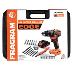 Fragram Edge 20V Brushless Cordless Impact Drill Kit | Battery + Charger + Case | South Africa