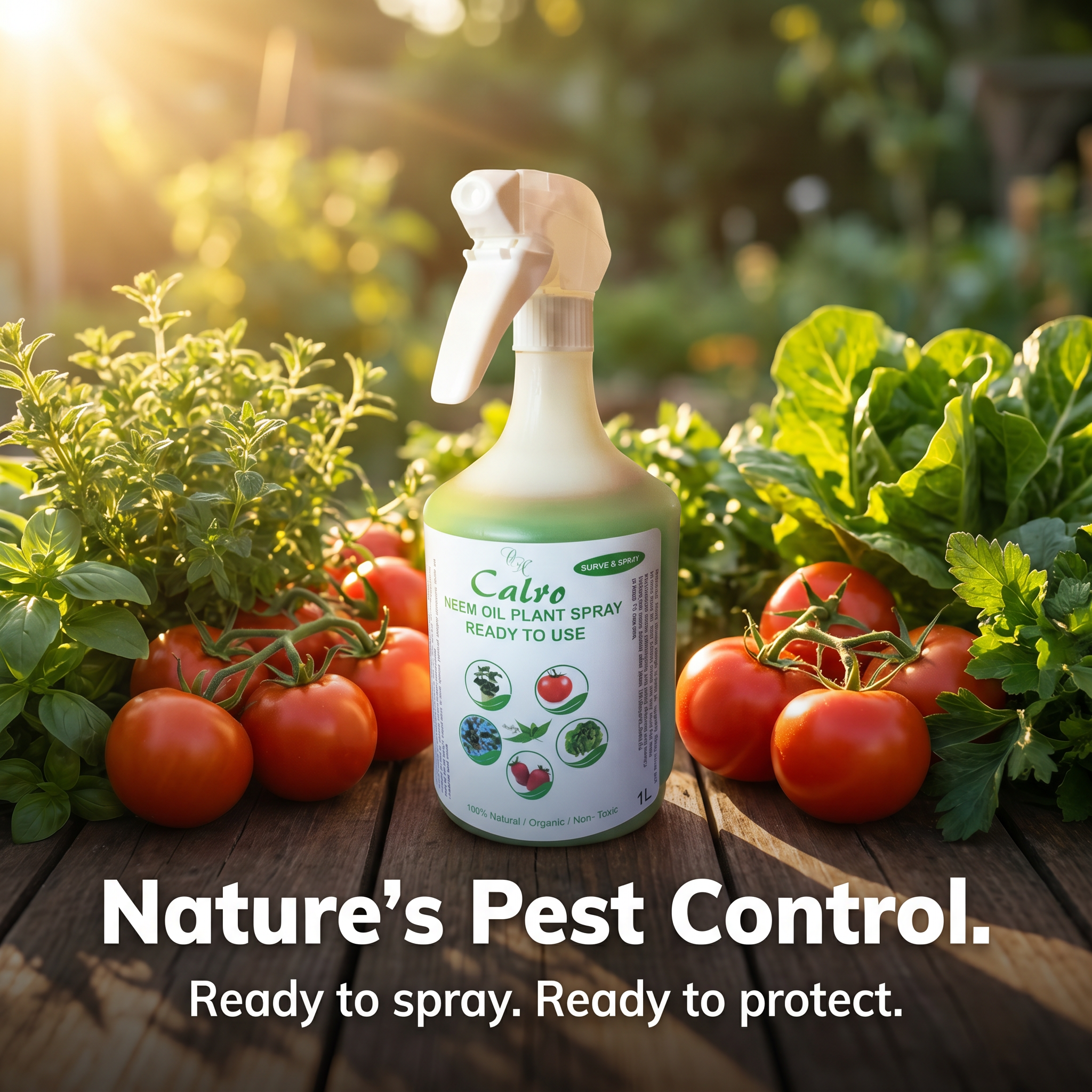 Neem Naturals Cold Pressed Neem Oil Ready-To-Use Plant Spray 1L