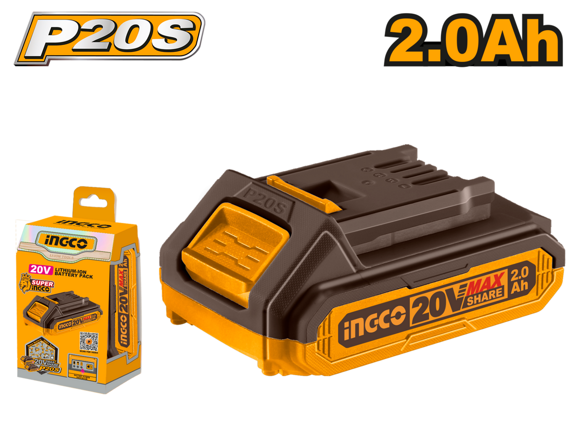 INGCO BATTERY 2.0AH FBLI 20011