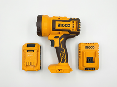 INGCO 20V Cordless Work Lamp Kit | 2500 Lumens LED Spotlight