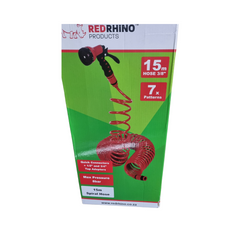 RED RHINO SPIRAL HOSE 15M