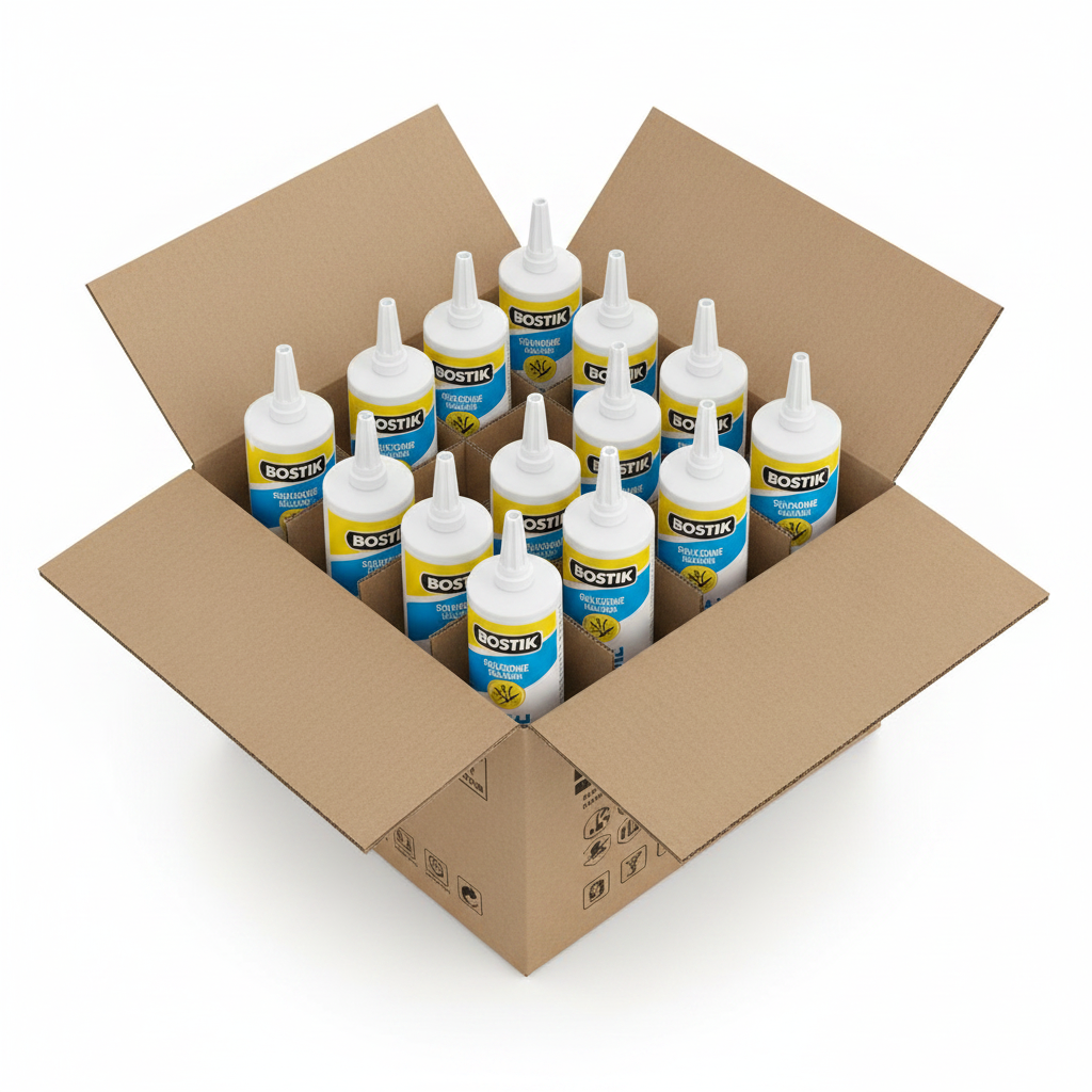 ALCOLIN CONTRACTORS SILICONE WHITE  BOX 24PCS BOX DEAL