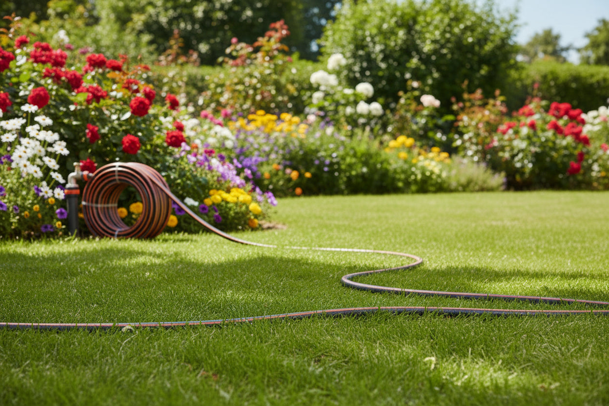 GARDENA Comfort FLEX Garden Hose | 50m × 15mm | Kink-Proof | 20-Year Warranty