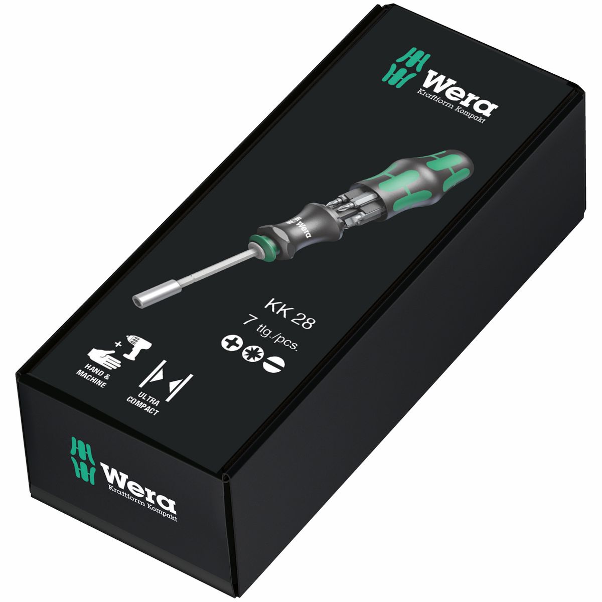 Wera - Kraftform 28 Combi-Screwdriver with Magazine - 05073240001