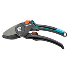 Gardena Comfort Anvil Secateurs, 23mm Max Diameter, Fibreglass Re-Inforced Handle, Integrated Spring Integrated