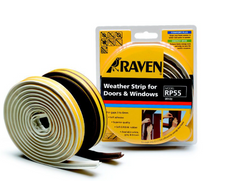 Raven 5m Superior White Door and Window Weather Strip