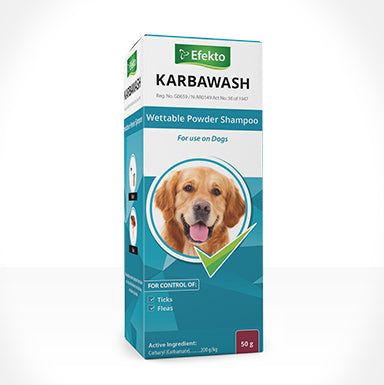 Efekto Karbawash Dog Shampoo 50g