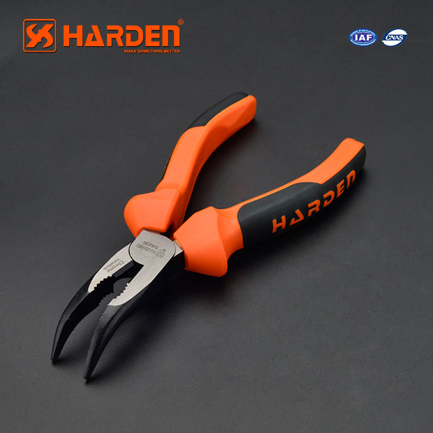 Ruwag Harden Plier Professional Bent Nose 162mm