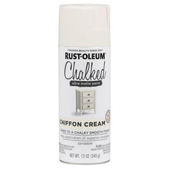 Rust-Oleum Chalked Chiffon Cream Spray Paint 340g