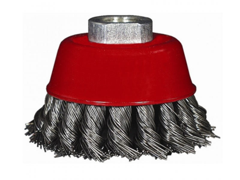 Tork Craft Wire Brush Cup 125mm x m14 Twisted