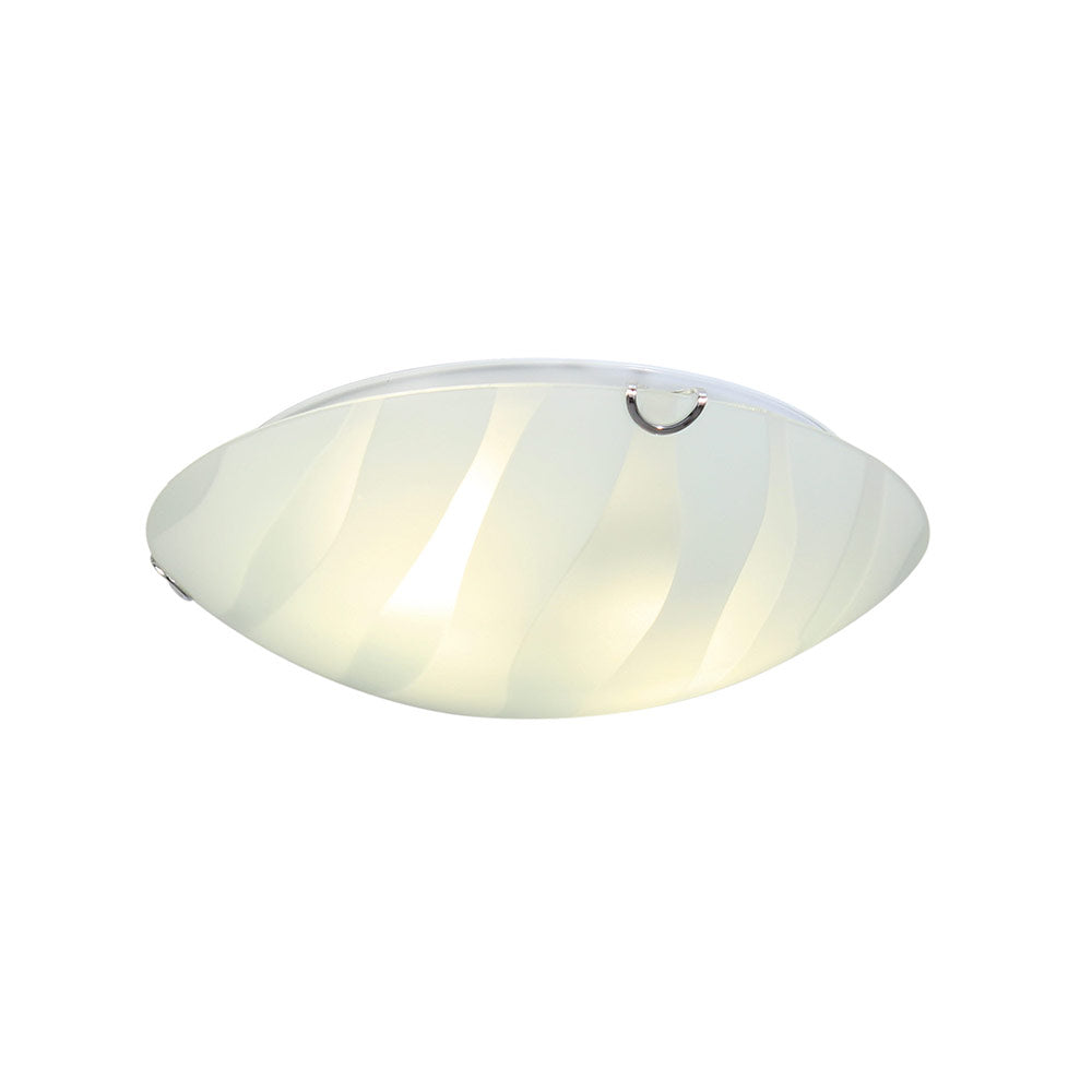 Eurolux Ceiling Light Zebra Stripe Pattern - Excl 2 x E27 40w GLS