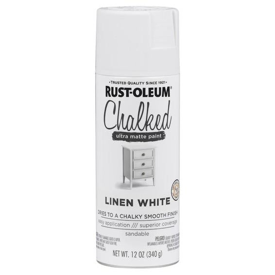 Rust-Oleum Chalked Linen White Spray Paint 340g