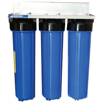 FILTER  3 STAGE JUMBO TRIPLE KIT 20 INCH WITH HOUSING