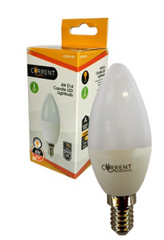 CURRENT L/BULB LED CANDLE 4W WW E14/ES