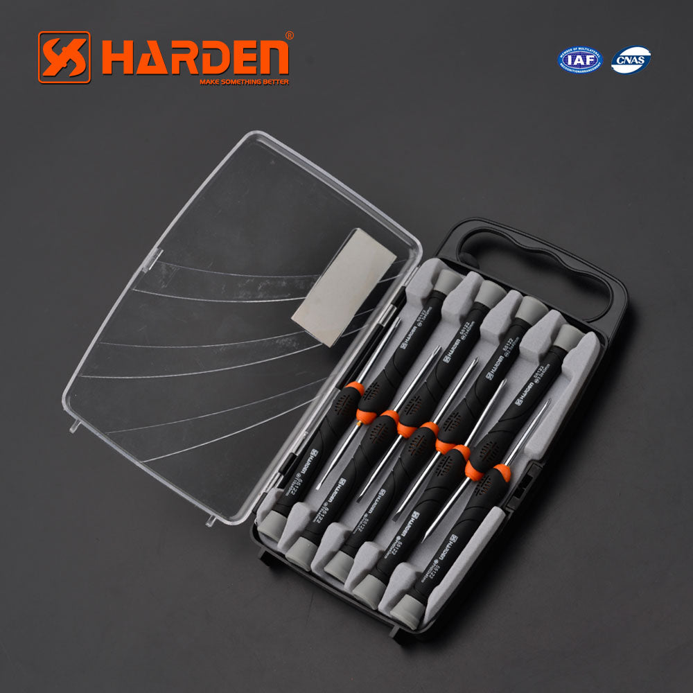 Harden 550122 9 Piece Professional Precision Screwdriver Set