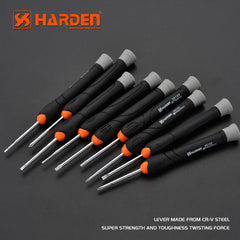 Harden 550122 9 Piece Professional Precision Screwdriver Set