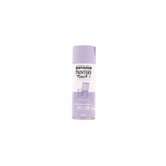 Rust-Oleum Painters Touch Satin Lavender Spray Paint 340g