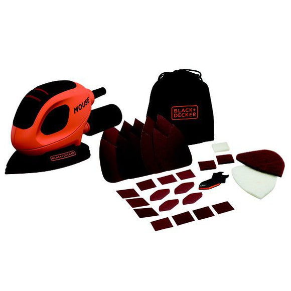 Black&Decker Mouse Sander 55W +15 Accessories