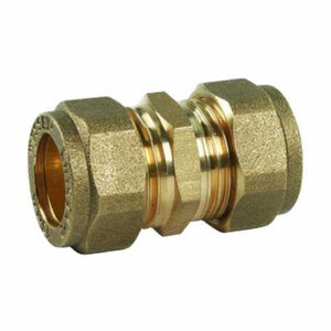 Compression Fitting Copper to Copper Coupler 22mm