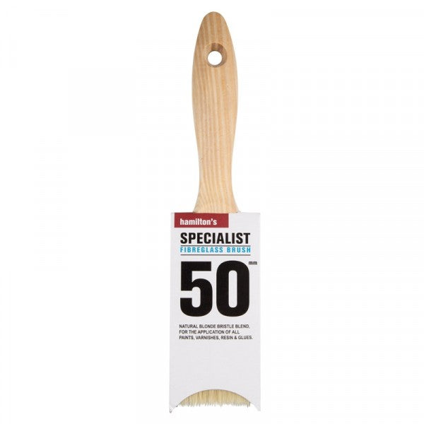 HAMILTONS PAINT BRUSH FIBREGLASS 50MM