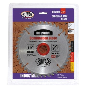 Ruwag saw blade 185mm Z40 TCT standard