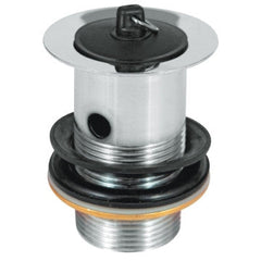 Waste Basin 32mm Brass Slotted Chrome/P 1's