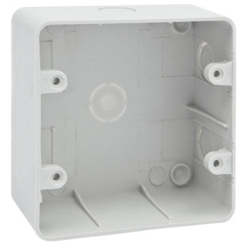 4x4" Plastic Flush Wall Box 103x103x42mm
