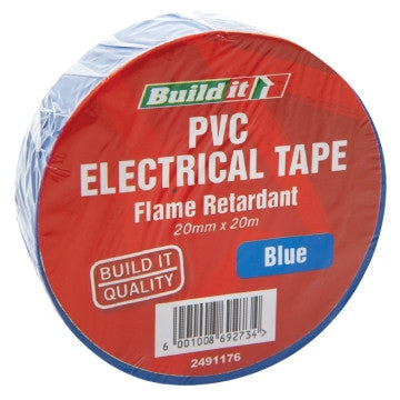 Tape PVC Insulation 20mm x 20m Blue