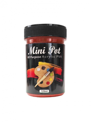 Spraymate Mini Pot Acrylic Signal Red Paint 125ml