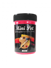 Spraymate Mini Pot Acrylic Neon Pink Paint 125ml