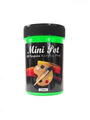 Spraymate Mini Pot Acrylic Neon Green Paint 125ml