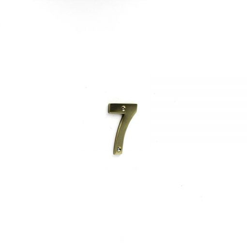 Numeral Brass no.7 - 75MM