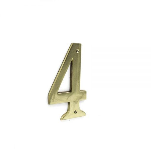 Numeral Brass no.4 175MM