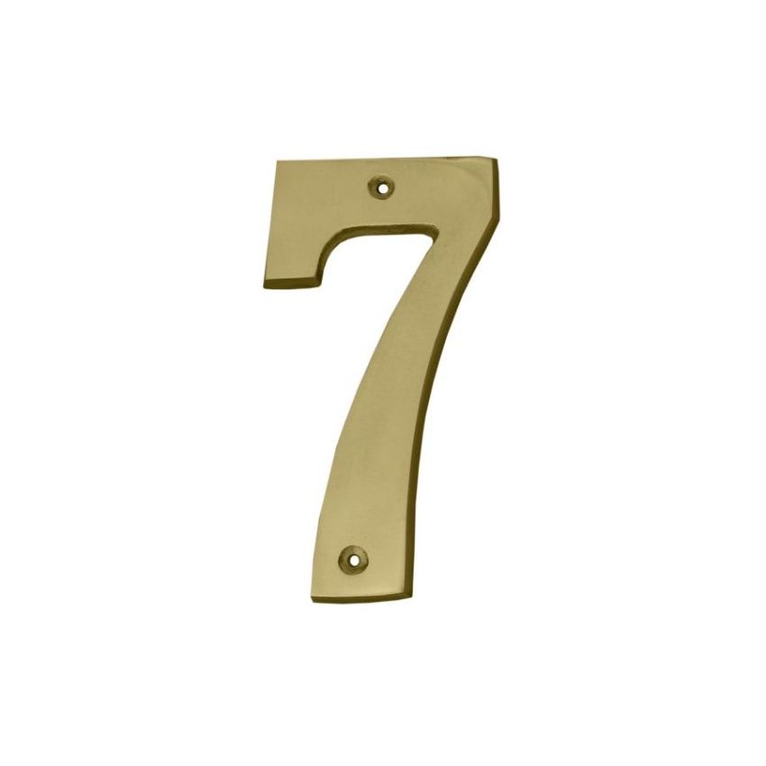 Numeral Brass no.7 - 175MM