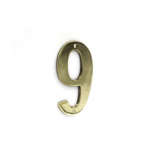 Numeral Brass no.9 - 175MM