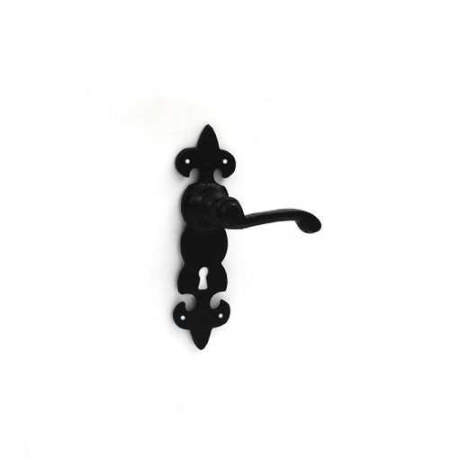 Lever Handle Fleur- Black