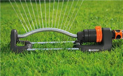 Gardena Oscillating Sprinkler and Manual Tap Timer