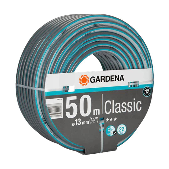 Gardena Classic Hose 13mm (1/2 inch) x 50m without Fittings