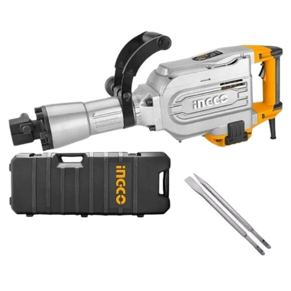 Ingco - Demolition Breaker / Hammer 1700W with 2 x Chisels and Carry Case